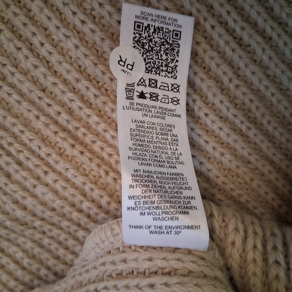 Top Shop Long Cardigan Brown Chunky Knit Sweater Cozy Winter Size 2 NWT - Picture 7 of 8